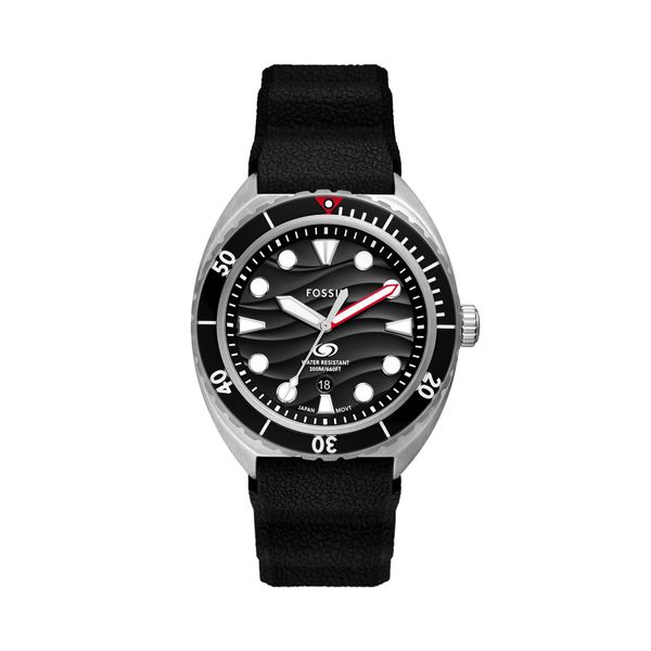 Fossil Sat Fossil Breaker FS6062 Crna