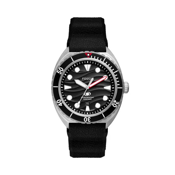 Fossil Sat Fossil Breaker FS6062 Crna