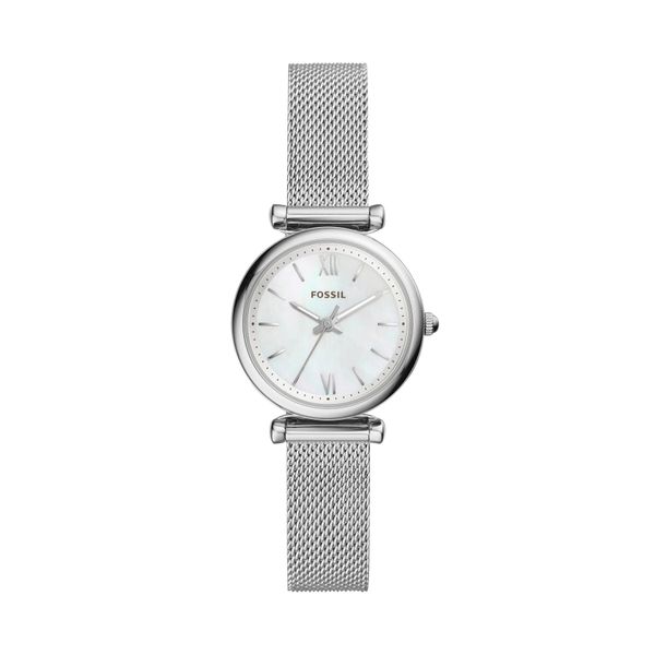 Fossil Sat Fossil Carlie ES4432 Silver/Silver