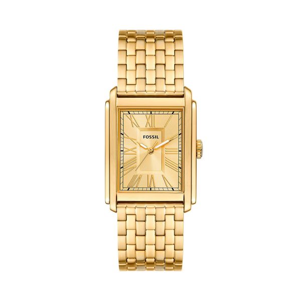 Fossil Sat Fossil Carraway FS6009 Gold/Gold