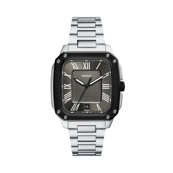Fossil Sat Fossil Crosby FS6122 Srebrna