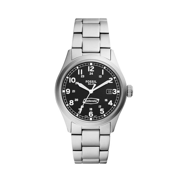 Fossil Sat Fossil Defender FS5973 Silver