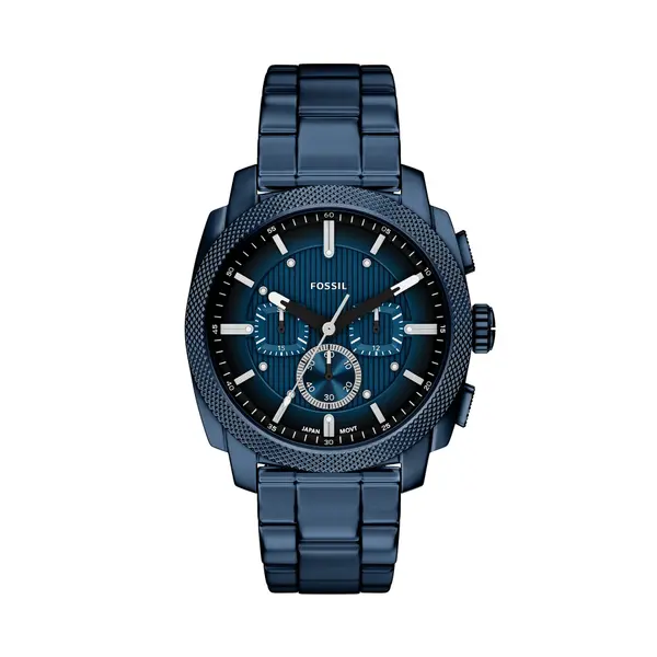 Fossil Sat Fossil Machine Chrono FS6167 Tamnoplava