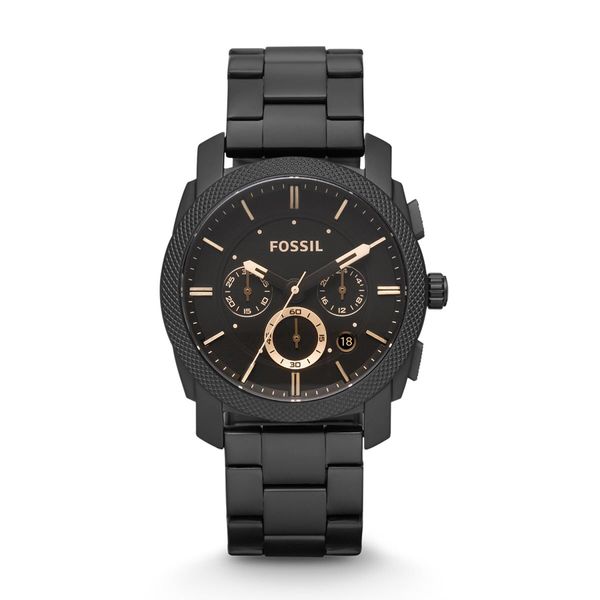 Fossil Sat Fossil Machine FS4682 Black/Black