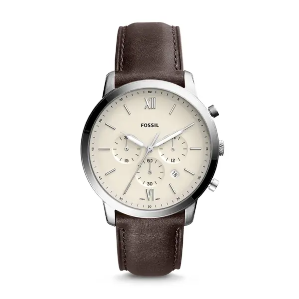 Fossil Sat Fossil Neutra Chrono FS5380 Smeđa