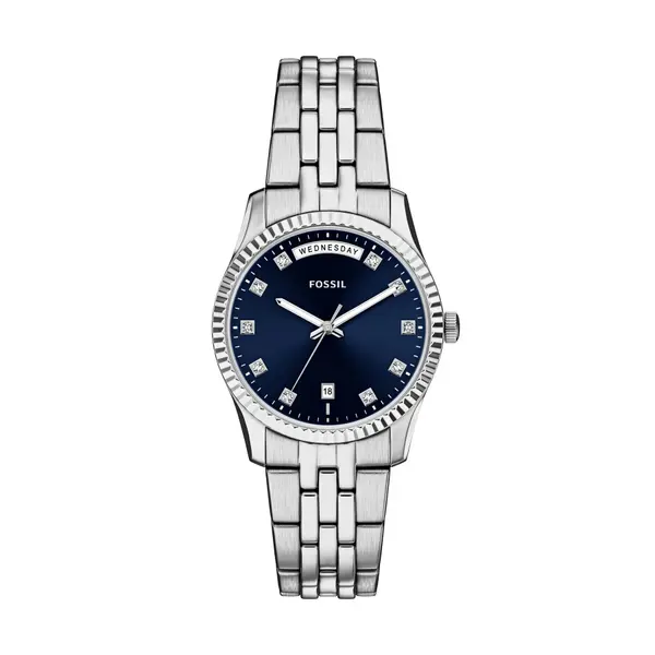 Fossil Sat Fossil Scarlette ES5457 Srebrna