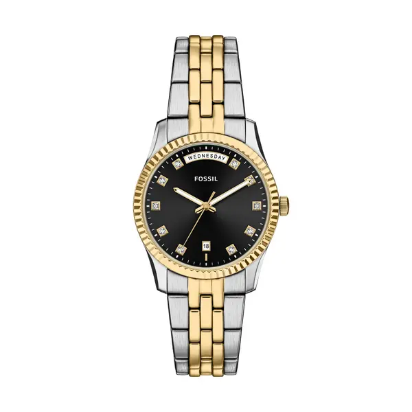 Fossil Sat Fossil Scarlette ES5458 Zlatna