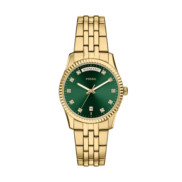 Fossil Sat Fossil Scarlette ES5460 Zlatna