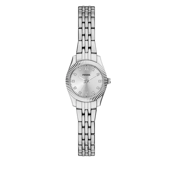 Fossil Sat Fossil Scarlette Mini Three-Hand ES5475 Srebrna