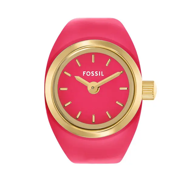Fossil Sat Fossil Watch Ring ES5414 Ružičasta