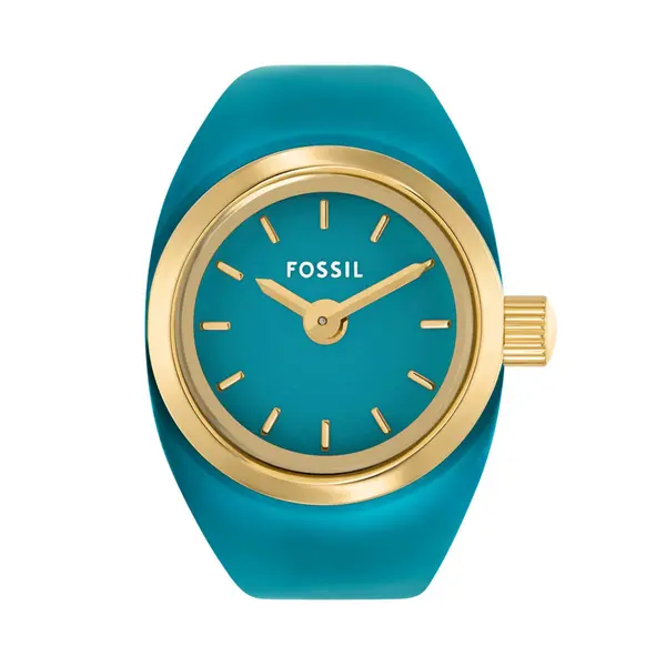 Fossil Sat Fossil Watch Ring ES5415 Tirkizna
