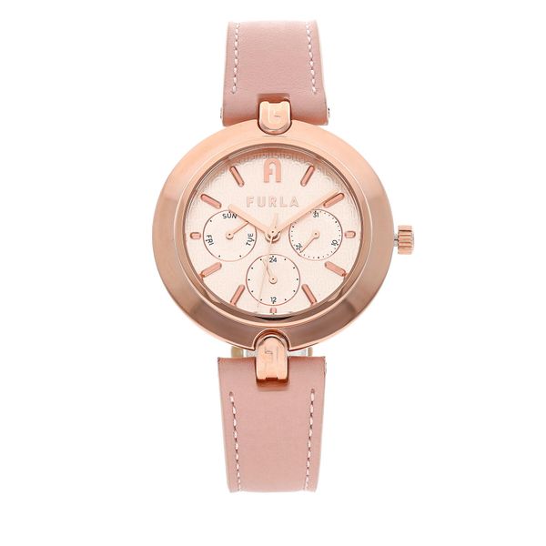 Furla Sat Furla Logo Links WW00030-VIT000-1BR00-1-008-20-CN-W Candy Rose