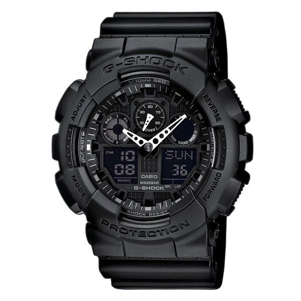 G-Shock Sat G-Shock GA-100-1A1ER Black/Black