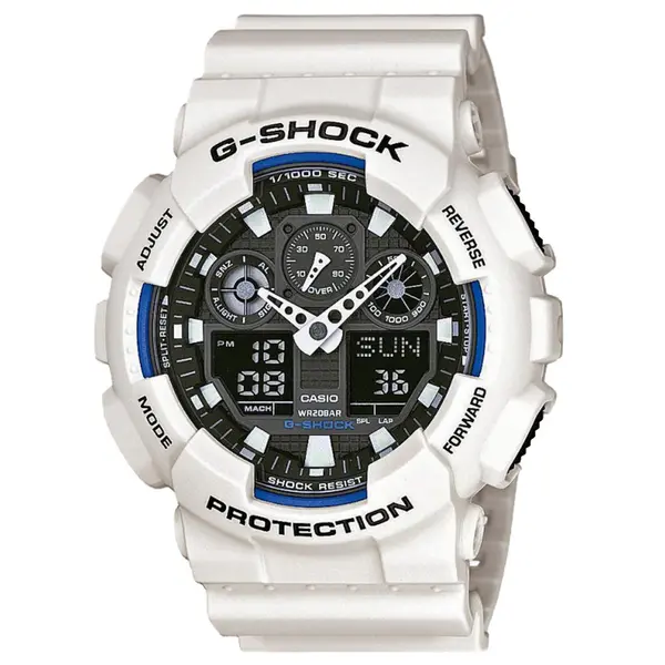 G-SHOCK Sat G-Shock GA-100B-7AER Bijela