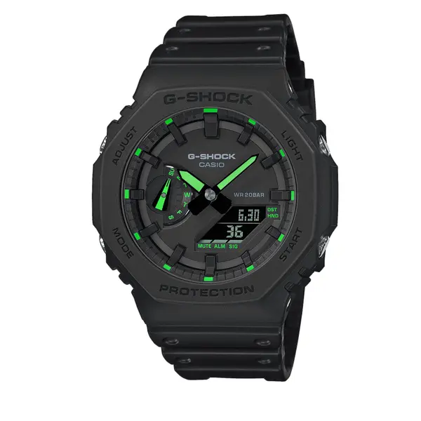 G-SHOCK Sat G-Shock GA-2100-1A3ER Crna