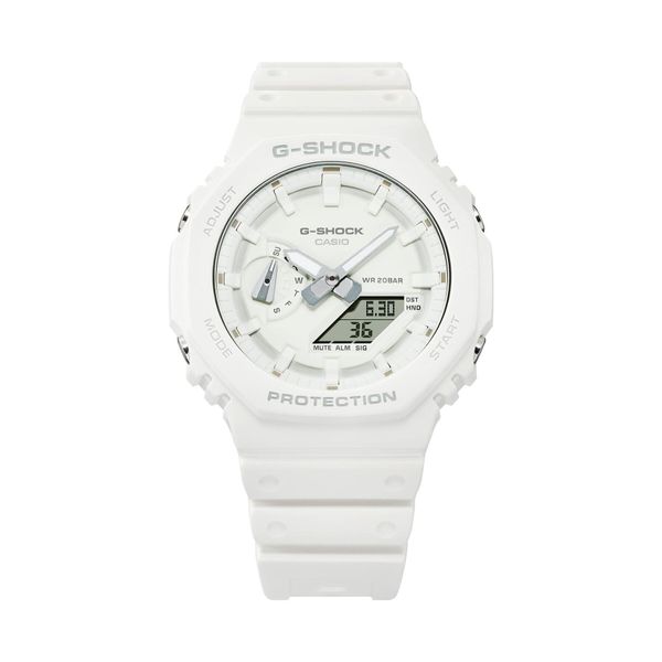G-Shock Sat G-Shock GA-2100-7A7ER White