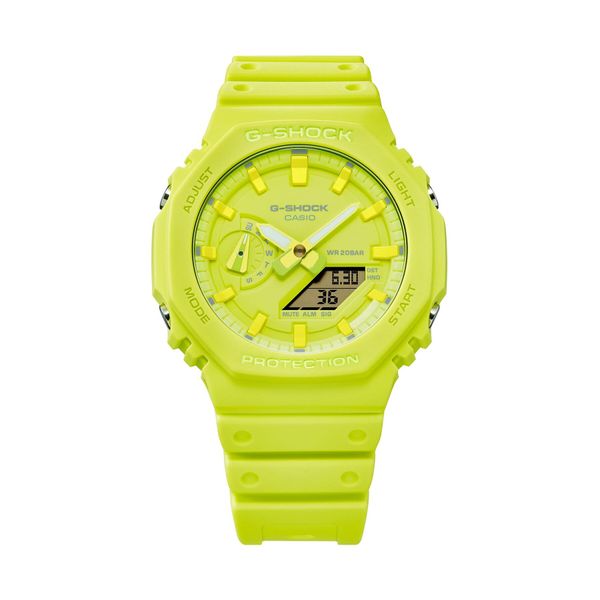 G-Shock Sat G-Shock GA-2100-9A9ER Yellow