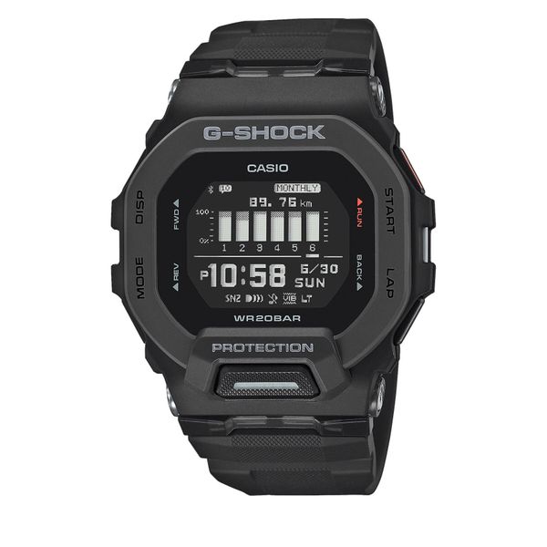 G-Shock Sat G-Shock GBD-200-1ER Black/Black