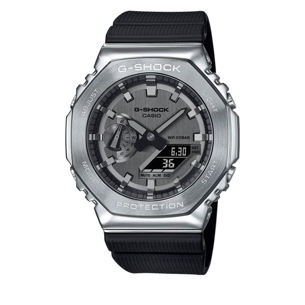 G-Shock Sat G-Shock GM-2100-1AER Black/Silver