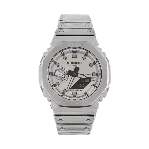 G-SHOCK Sat G-Shock GM-2100YM-8AER Srebrna