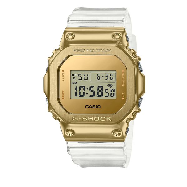 G-Shock Sat G-Shock GM-5600SG-9ER White/Gold