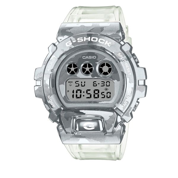 G-Shock Sat G-Shock GM-6900SCM-1ER White/Silver