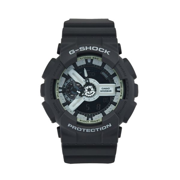 G-Shock Sat G-Shock Hidden Glow GA-110HD-8AER Siva