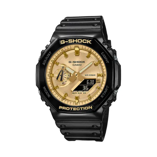 G-SHOCK Sat G-Shock Octagon GA-2100GB-1AER Crna
