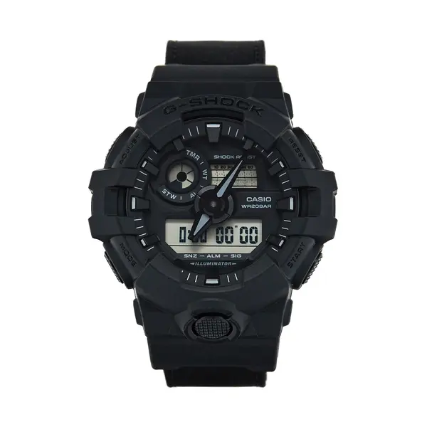 G-SHOCK Sat G-Shock Utility GA-700BCE-1AER Crna