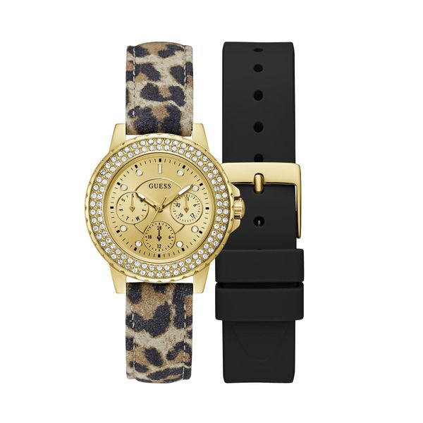 Guess Sat Guess Crown Jewel GW0660L2 BROWN/GOLD