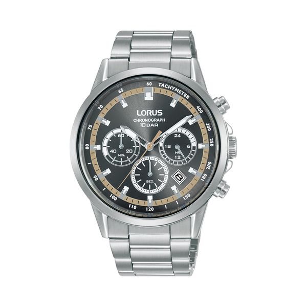 Lorus Sat Lorus Sports Chronograph RT395JX9 Silver