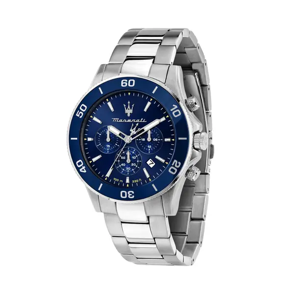 Maserati Sat Maserati Competizione Diver R8873600002 Srebrna