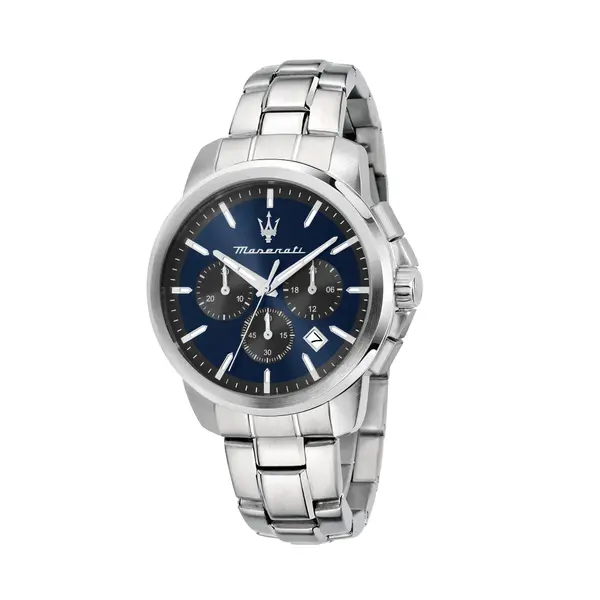 Maserati Sat Maserati Successo Chronograph R8873621051 Srebrna