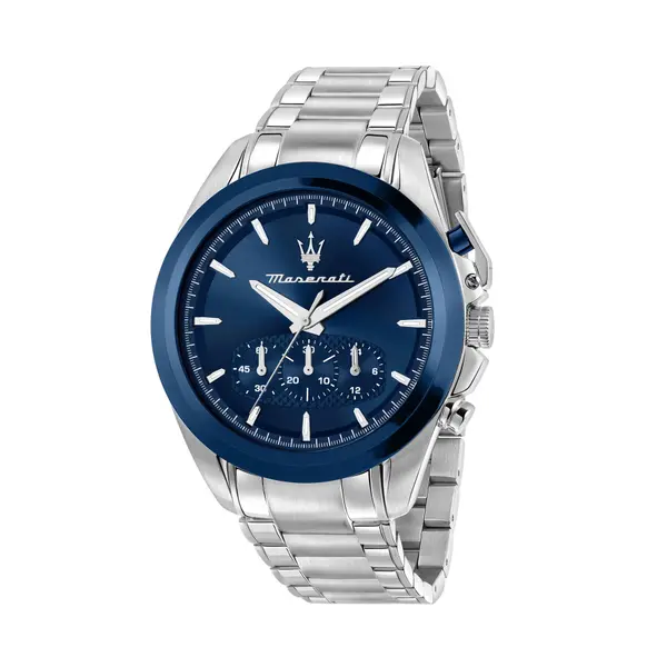 Maserati Sat Maserati Traguardo Chronograph R8873612067 Srebrna
