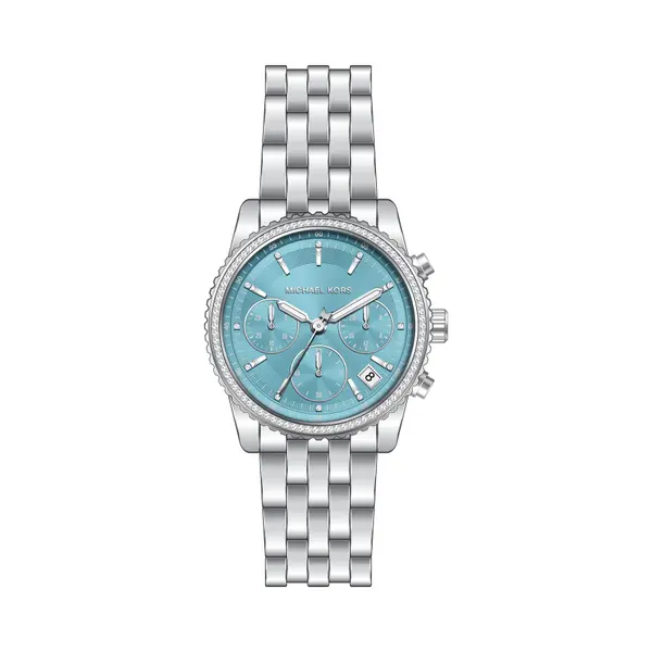 Michael Kors Sat Michael Kors Bryant MK7539 Srebrna