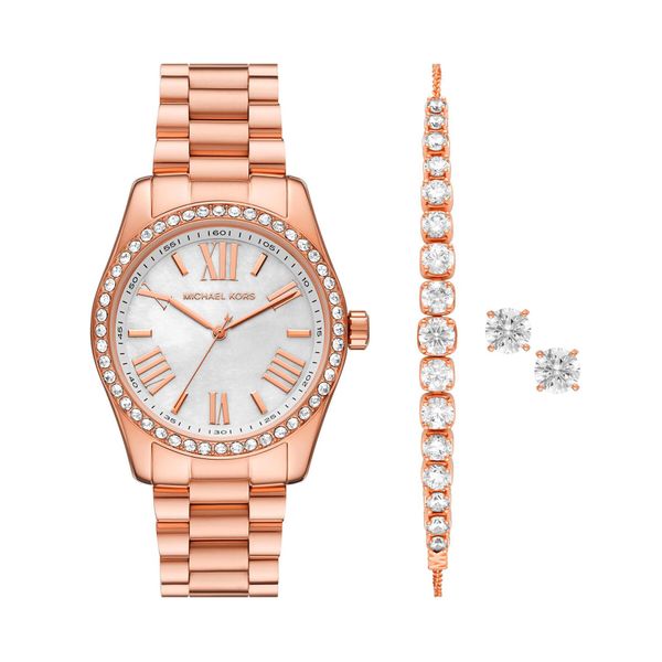 Michael Kors Sat Michael Kors Lexington MK1088SET Rose Gold/Rose Gold