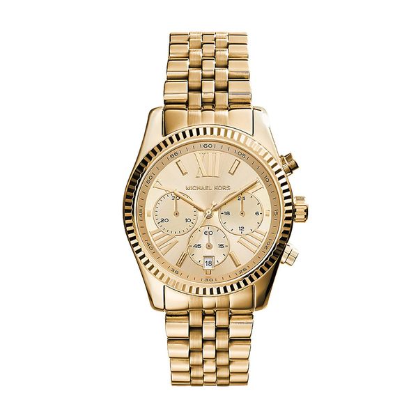 Michael Kors Sat Michael Kors Lexington MK7378 Gold