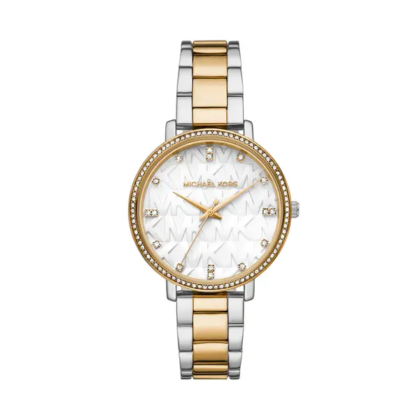 Michael Kors Sat Michael Kors Pyper MK4918 Srebrna