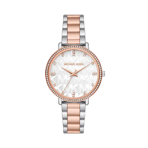 Michael Kors Sat Michael Kors Pyper MK4920 Srebrna