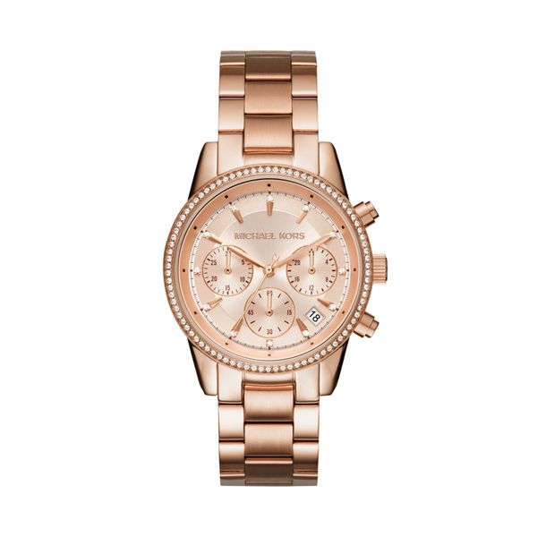 Michael Kors Sat Michael Kors Ritz MK6357 Rose Gold/Rose Gold
