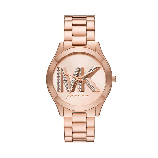 Michael Kors Sat Michael Kors Slim Runway MK4733 Rose Gold/Rose Gold