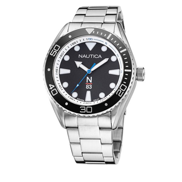 Nautica Sat Nautica NAPFWF117 Silver/Black