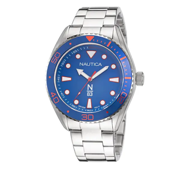 Nautica Sat Nautica NAPFWS221 Srebrna