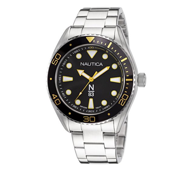 Nautica Sat Nautica NAPFWS223 Silver