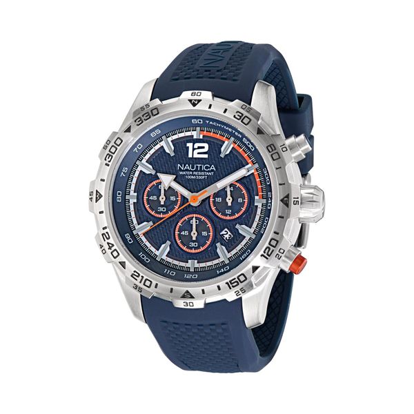Nautica Sat Nautica NAPNSS406 Silver/Blue