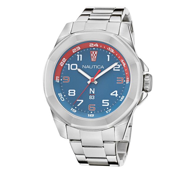 Nautica Sat Nautica NAPTBS206 Silver/Blue