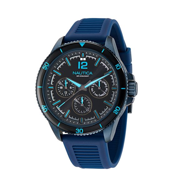 Nautica Sat Nautica NAPWRS401 Black/Blue