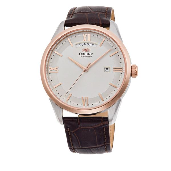 Orient Sat Orient AX0006S0HB Brown/Rose Gold