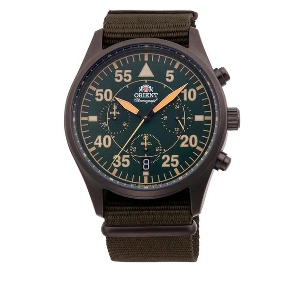 Orient Sat Orient KV0501E10B Khaki/Grey