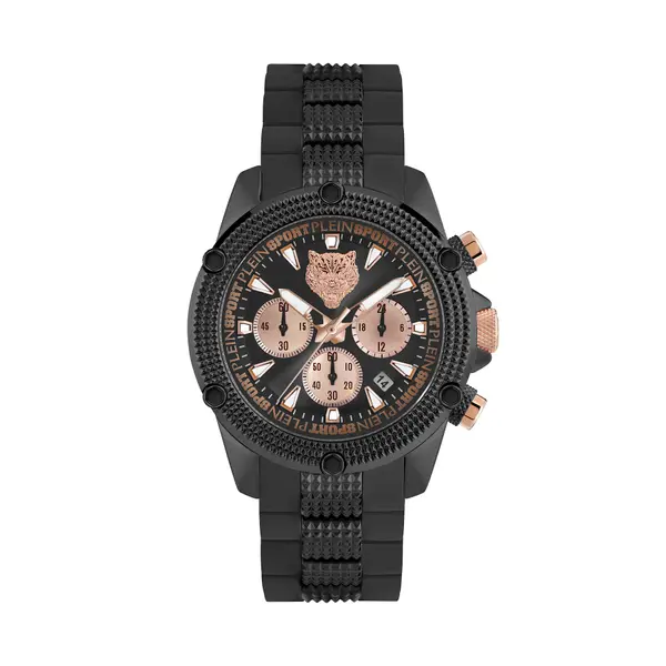 Plein Sport Sat Plein Sport Hurricane PSDBA0323 Crna